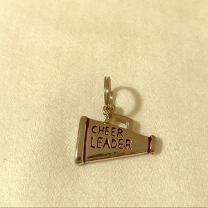Cheer leader megaphone charm